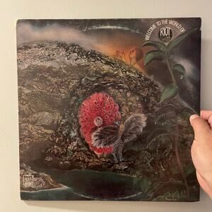 Riot - Welcome To The World Of LP Promo vintage vinyl record